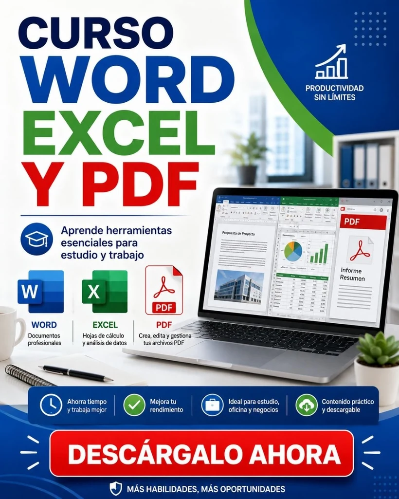 Curso Word, Excel y PDF