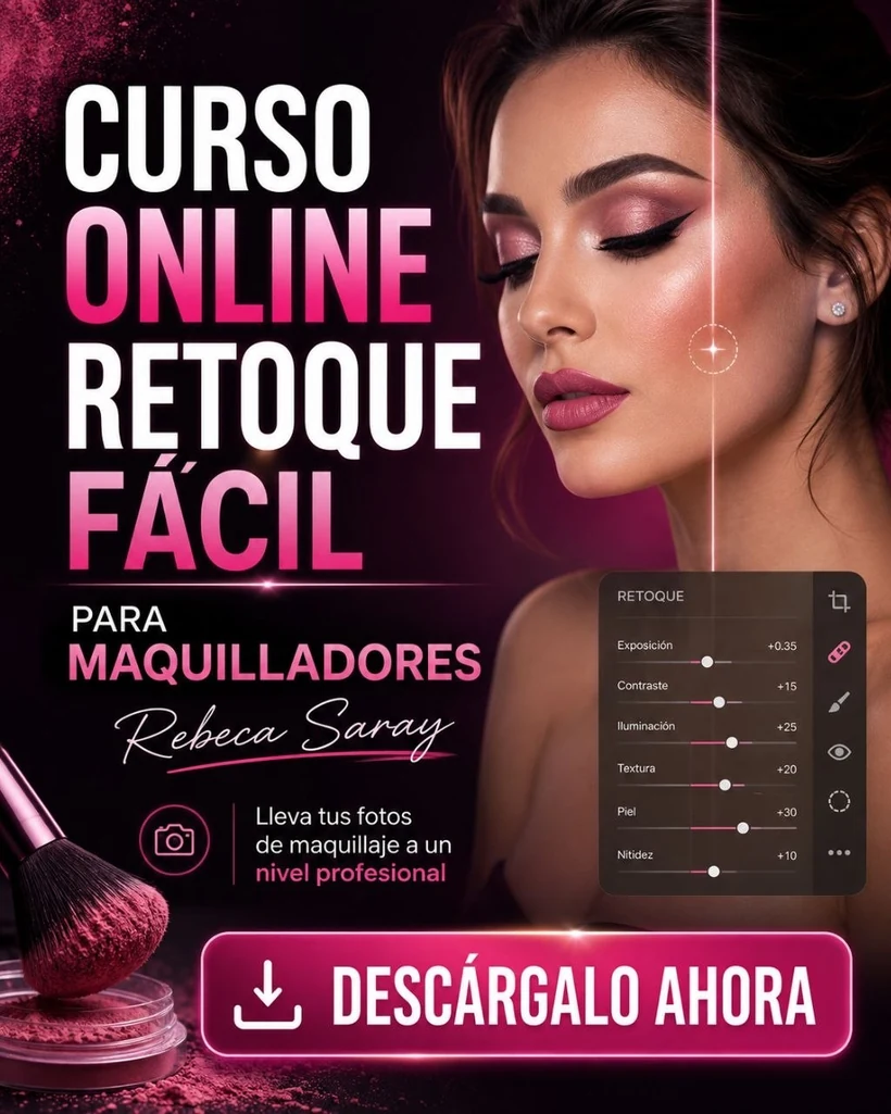 Rebeca Saray – Retoque fácil para maquilladores