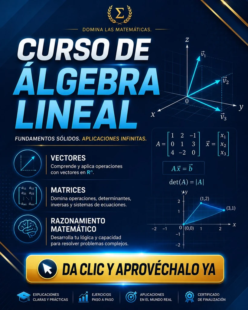 Curso de Álgebra Lineal