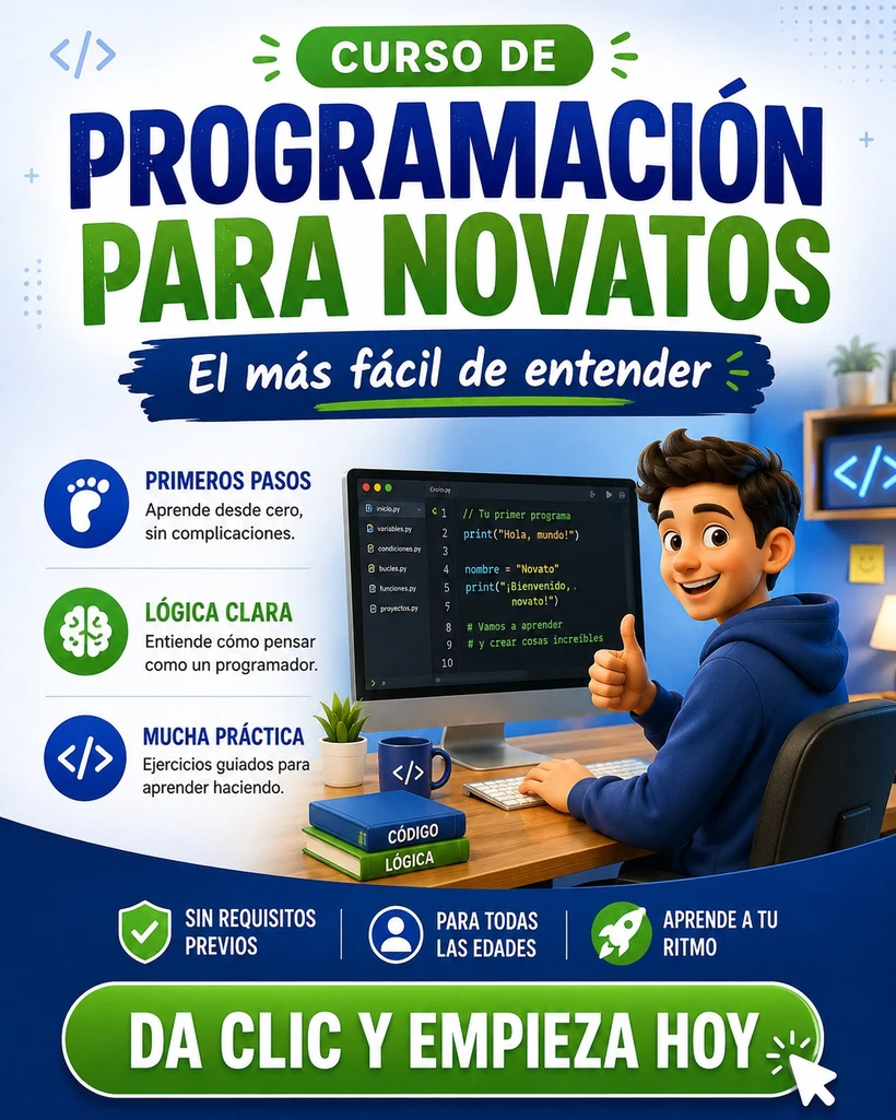 Curso de Programación para Novatos – El más fácil de entender