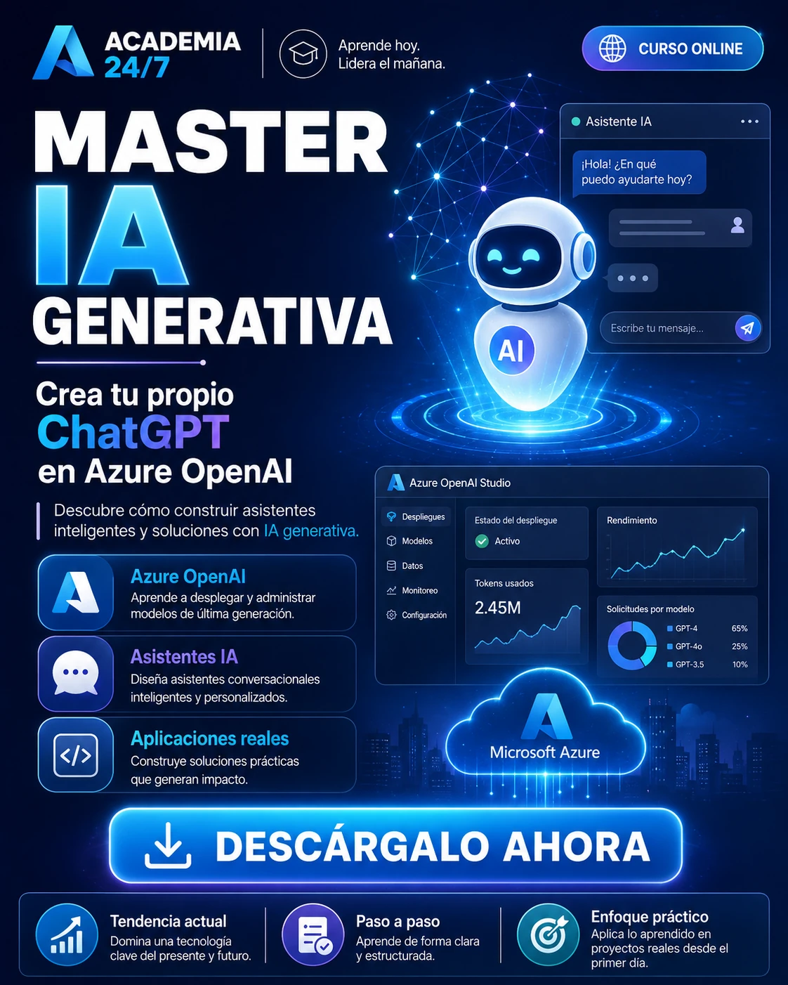 Master IA Generativa – Crea tu propio ChatGPT en Azure OpenAI
