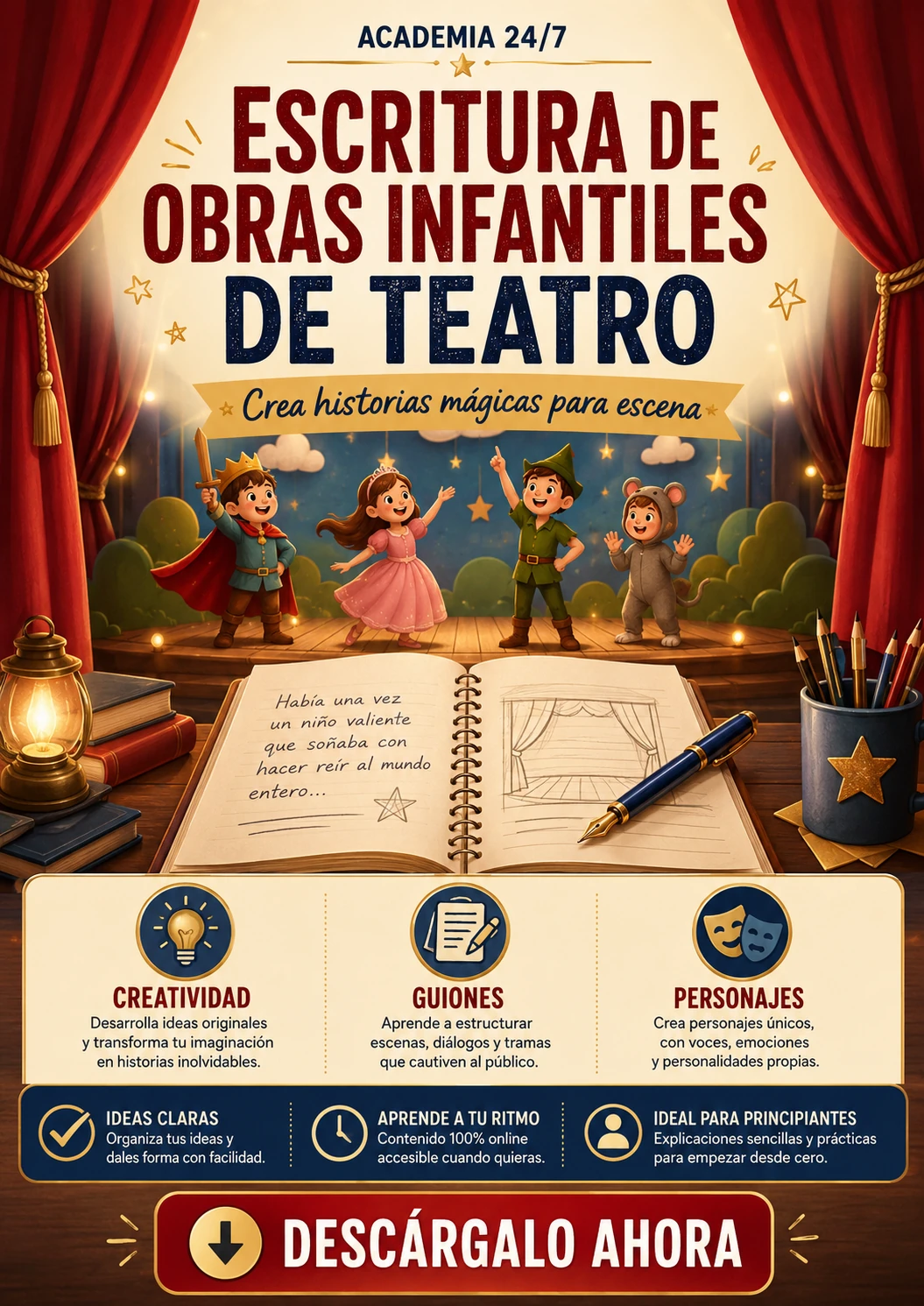 Escritura de Obras Infantiles de Teatro