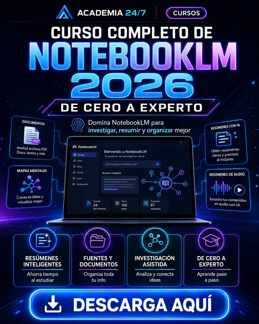 Curso Completo de NotebookLM 2026 – De Cero a Experto