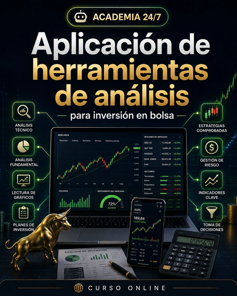 Aplicación de herramientas de análisis para inversión en bolsa