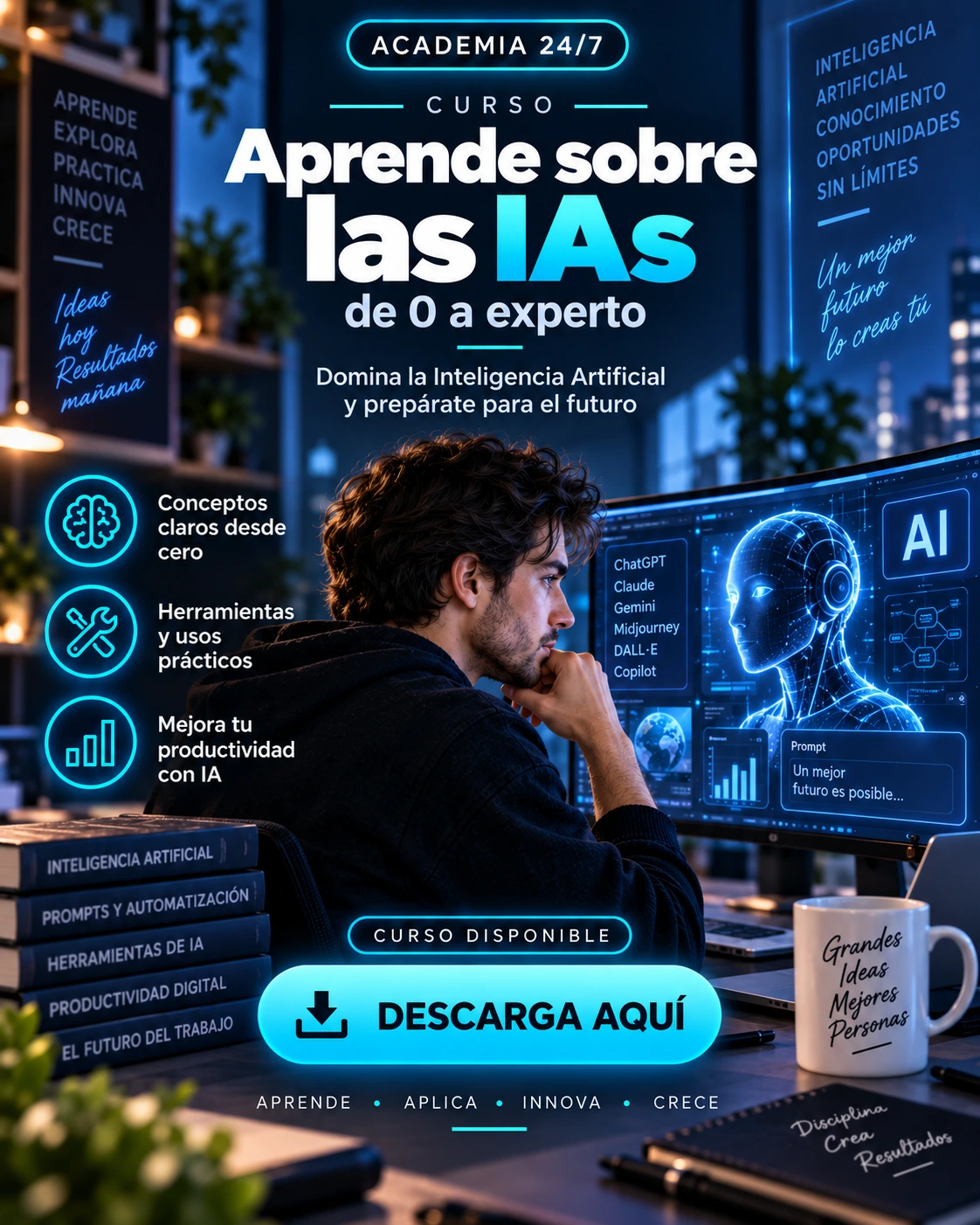 APRENDE SOBRE LAS IAS DE 0 A EXPERTO