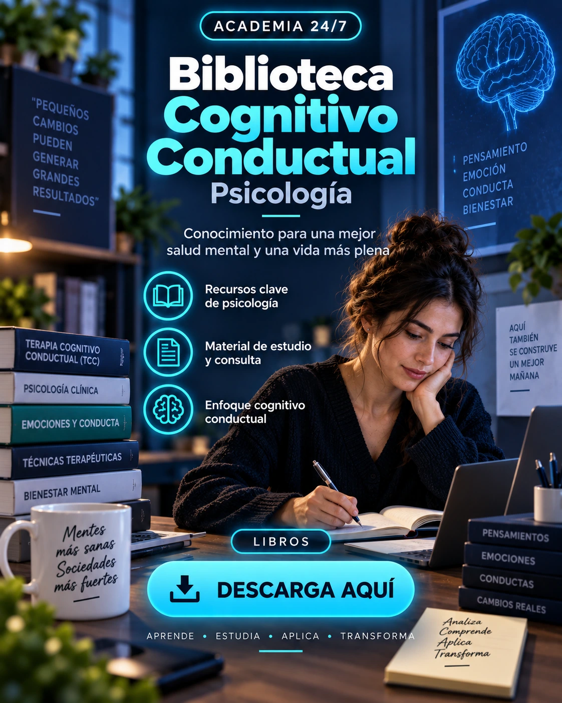 Biblioteca Cognitivo Conductual - PSICOLOGIA!