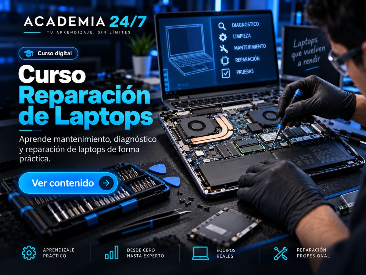 Curso Reparación de Laptops