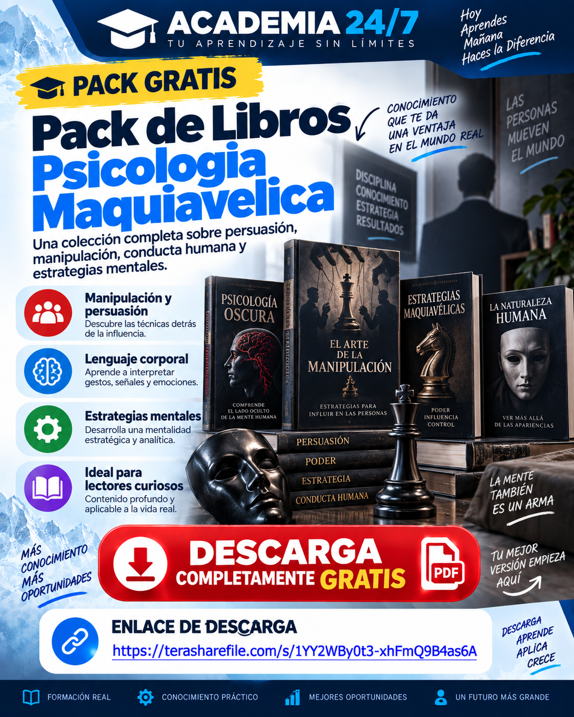 Pack de Libros Psicologia Maquiavelica