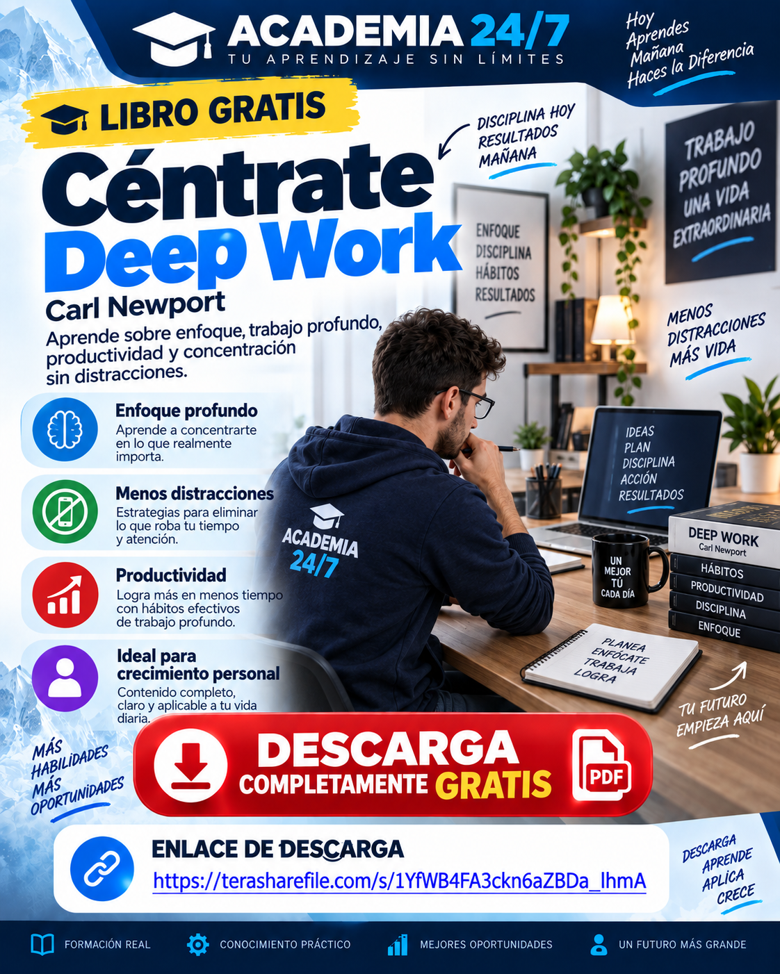 Céntrate (Deep Work) - Carl Newport