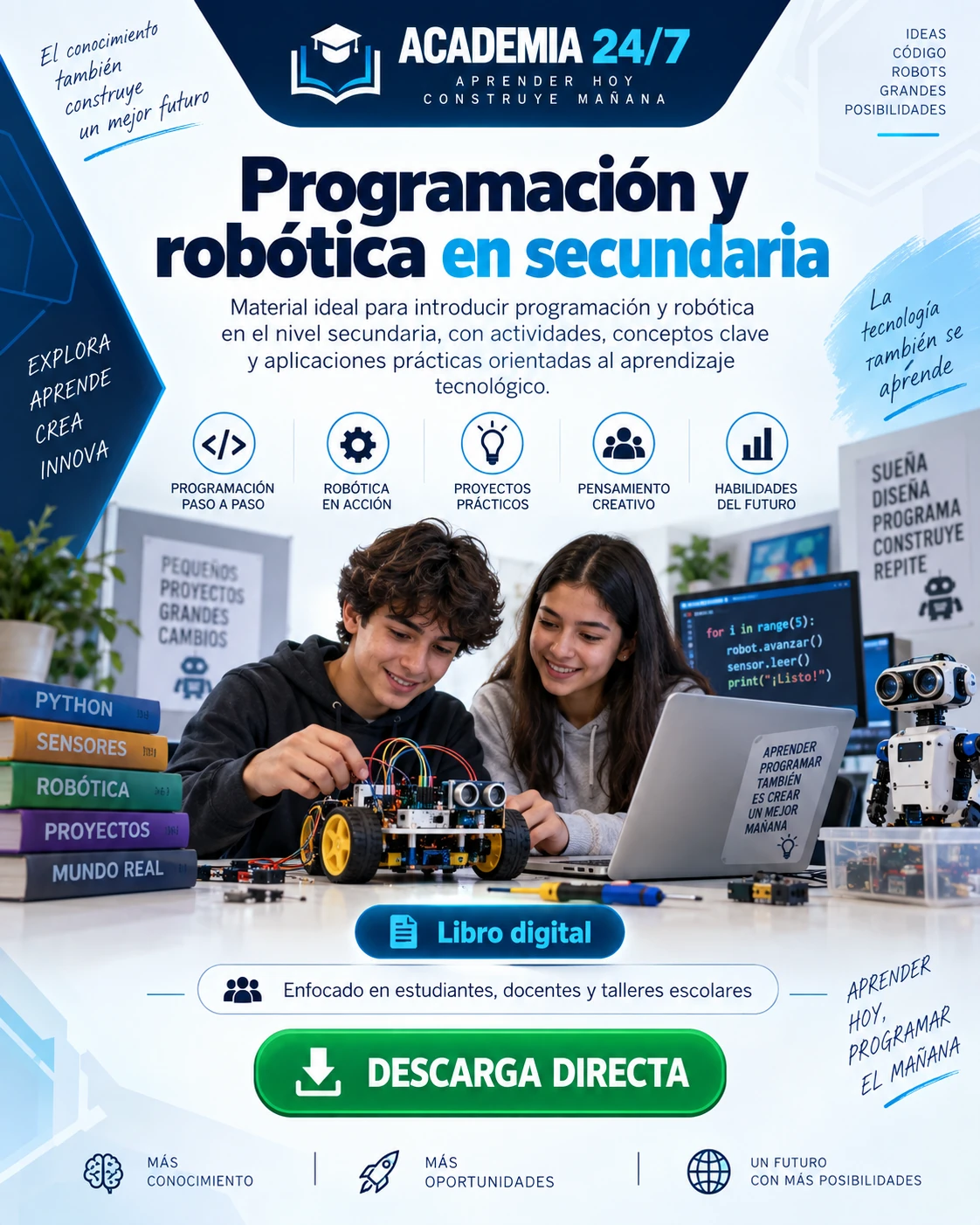 Programación y Robótica en Secundaria