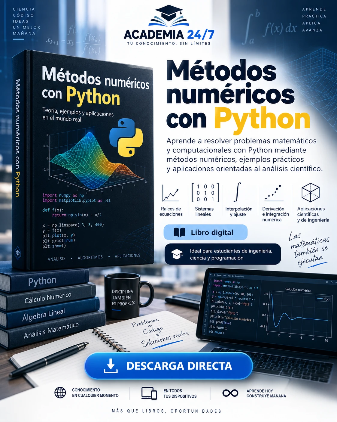 Métodos Numéricos con Python