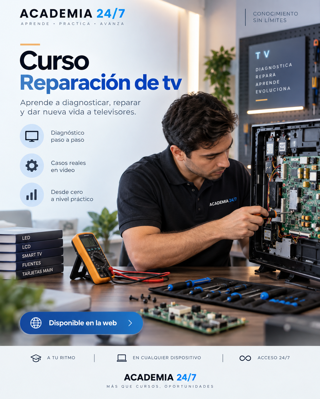 Curso Reparación de tv