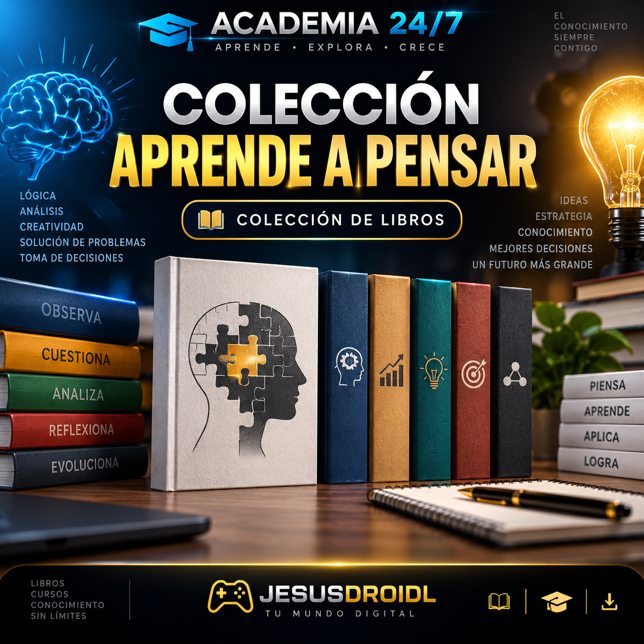 COLECCIÓN APRENDE A PENSAR