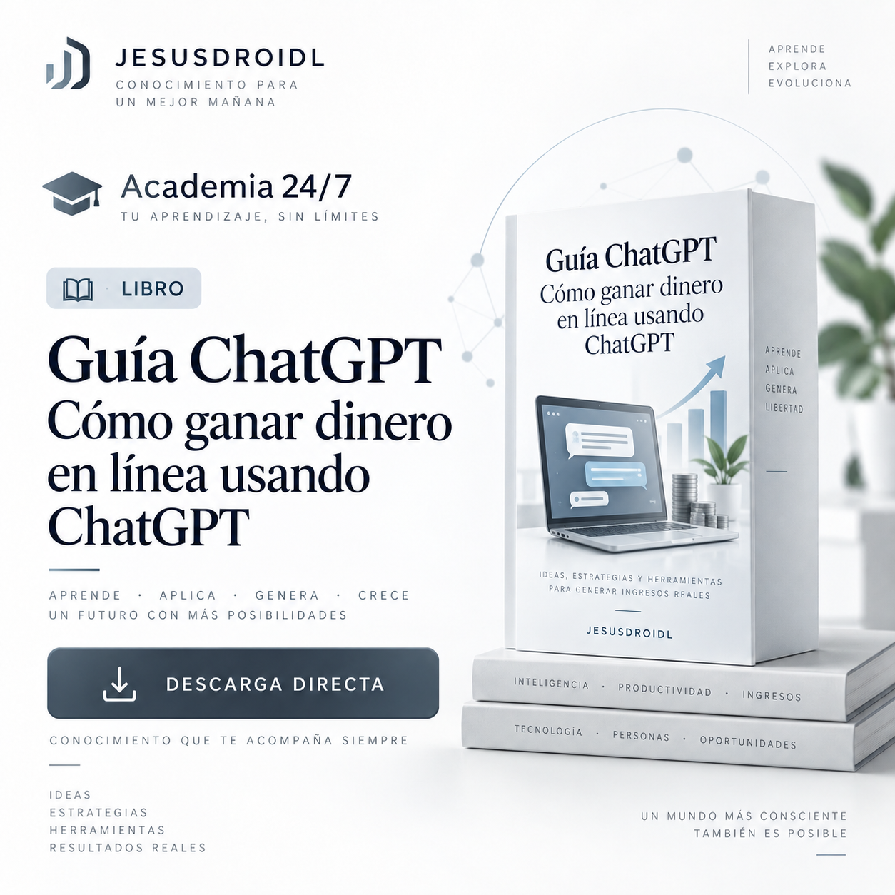 Guía ChatGPT Cómo ganar dinero en línea usando ChatGPT