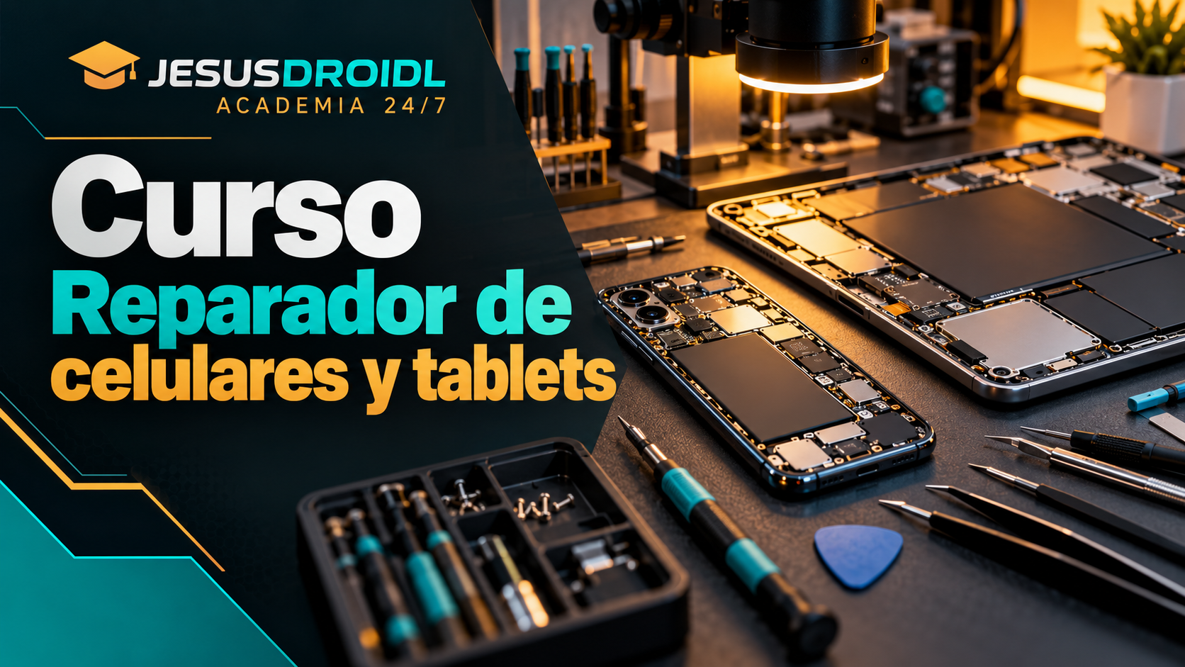 Curso Reparador de celulares y tablets