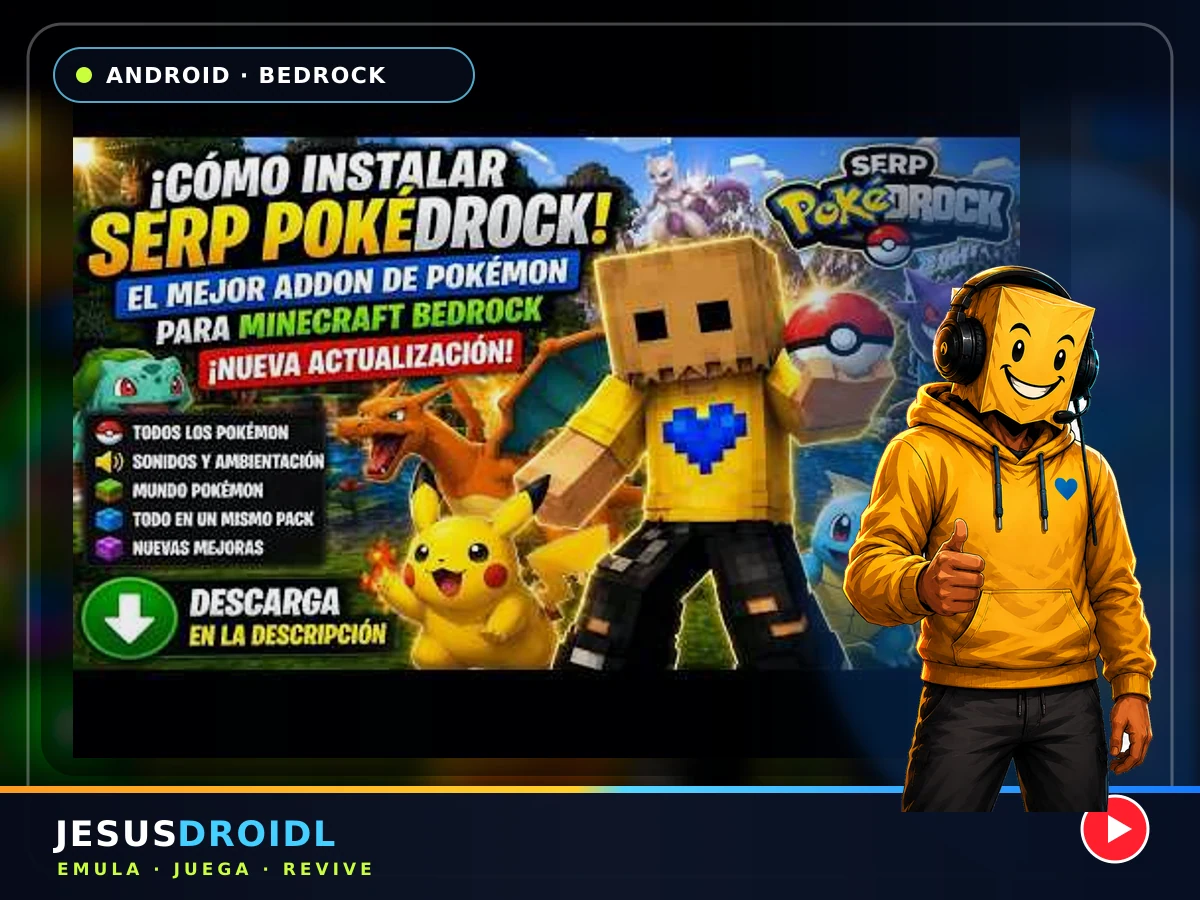 DESCARGA MI ADDON DE POKEMON