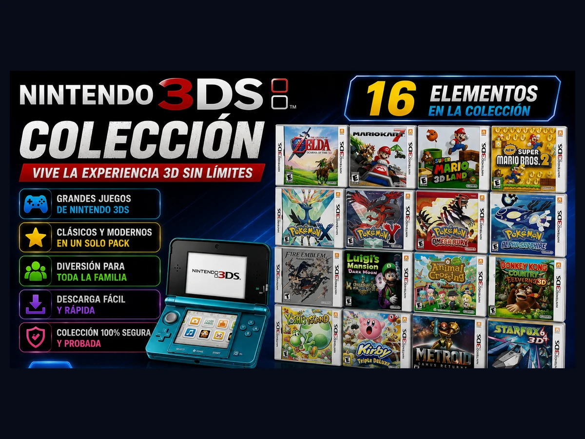 Pack de Juegos de Nintendo 3DS