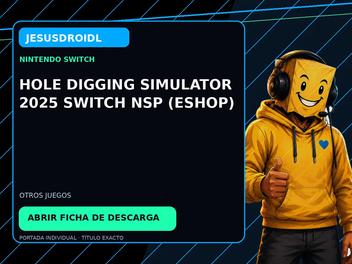 Hole Digging Simulator 2025 Switch NSP (eShop)