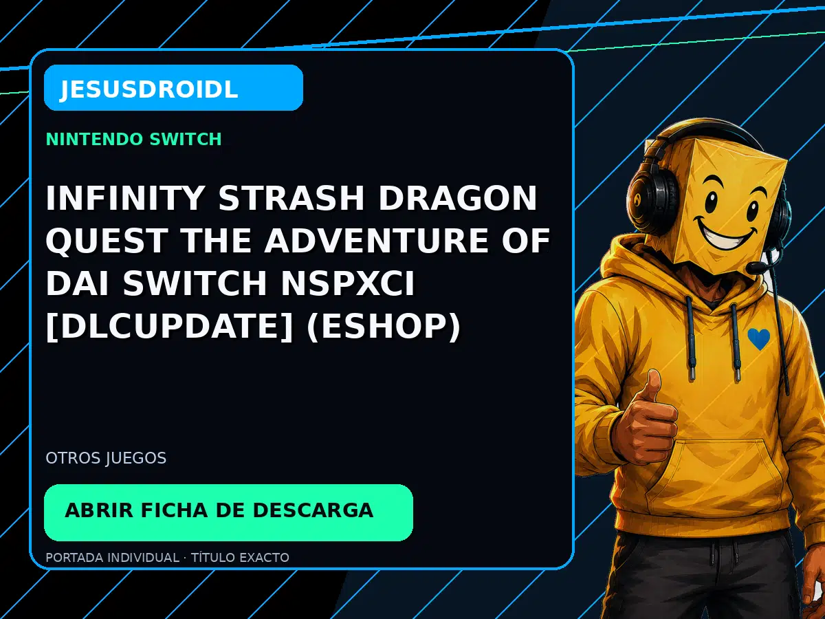 Infinity Strash DRAGON QUEST The Adventure of Dai Switch NSPXCI [DLCUpdate] (eShop)