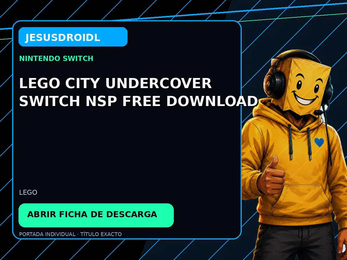LEGO CITY Undercover Switch NSP Free Download