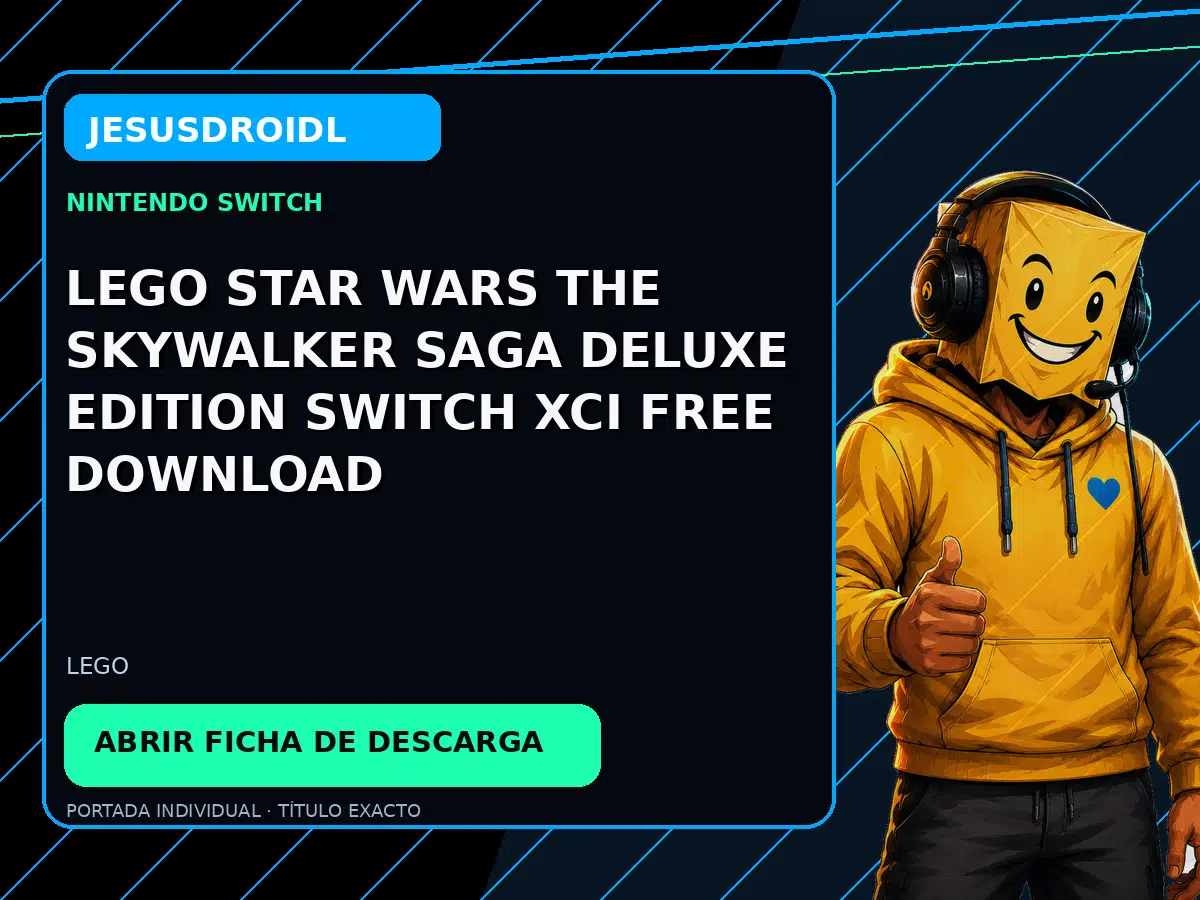 LEGO Star Wars The Skywalker Saga Deluxe Edition Switch XCI Free Download