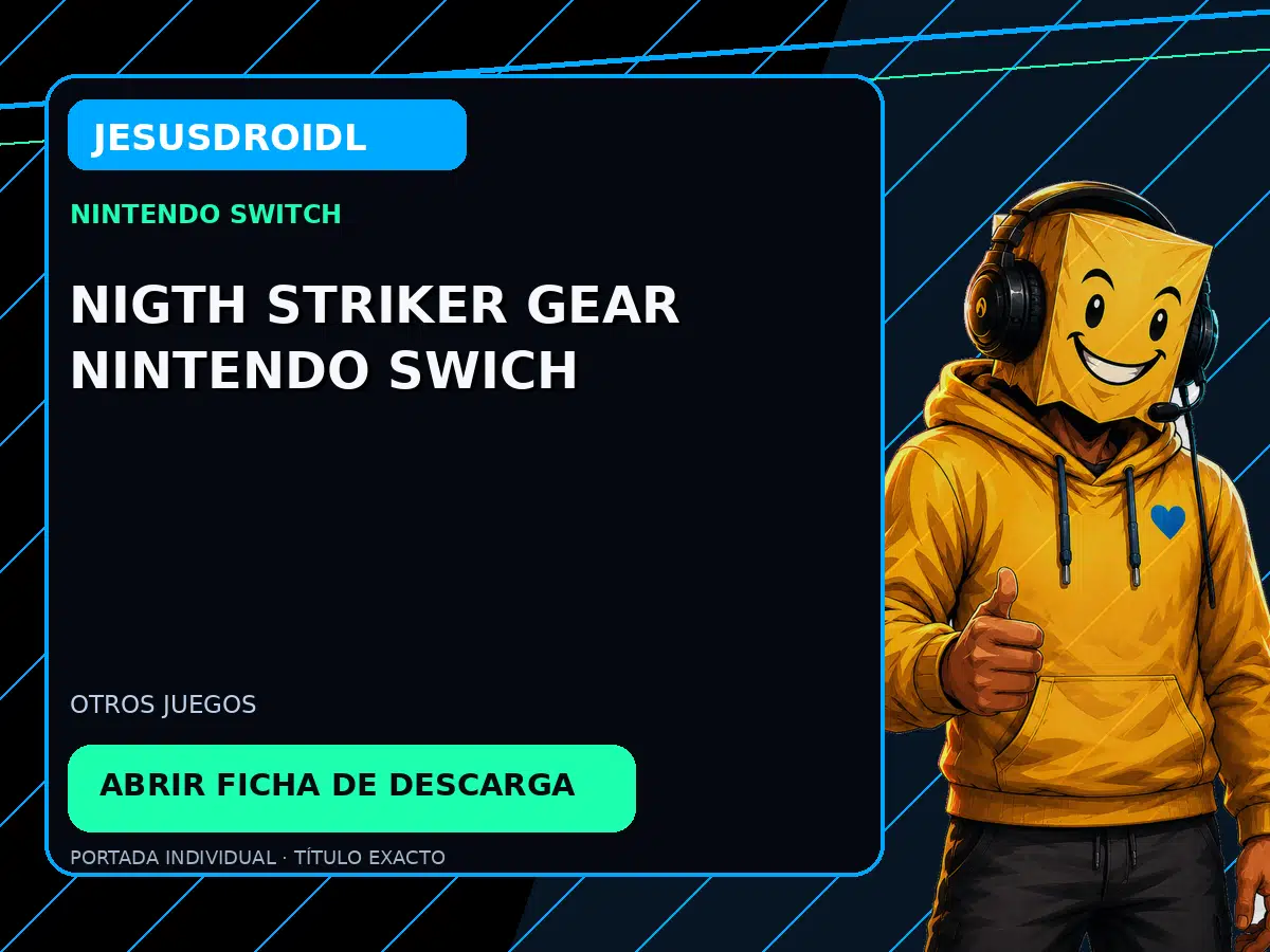 Nigth Striker Gear Nintendo Swich