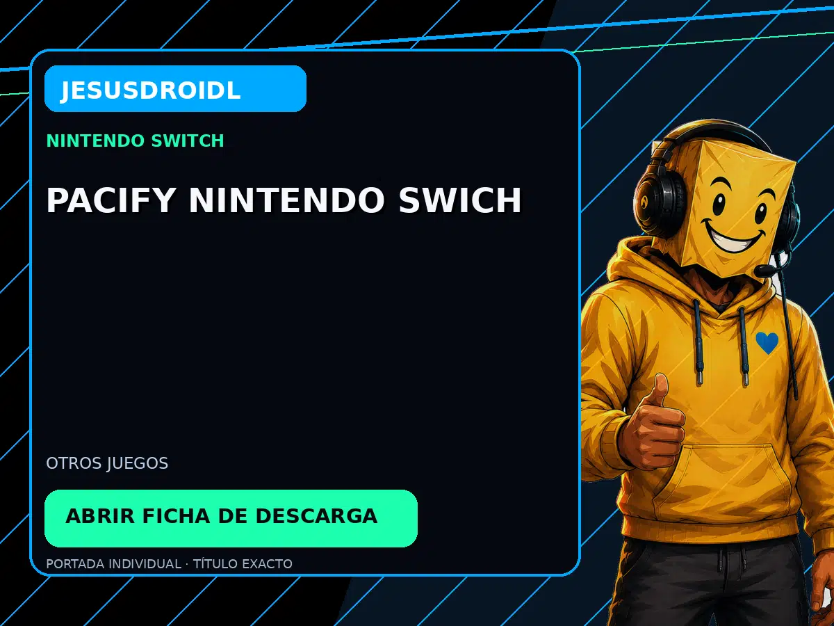 Pacify Nintendo Swich
