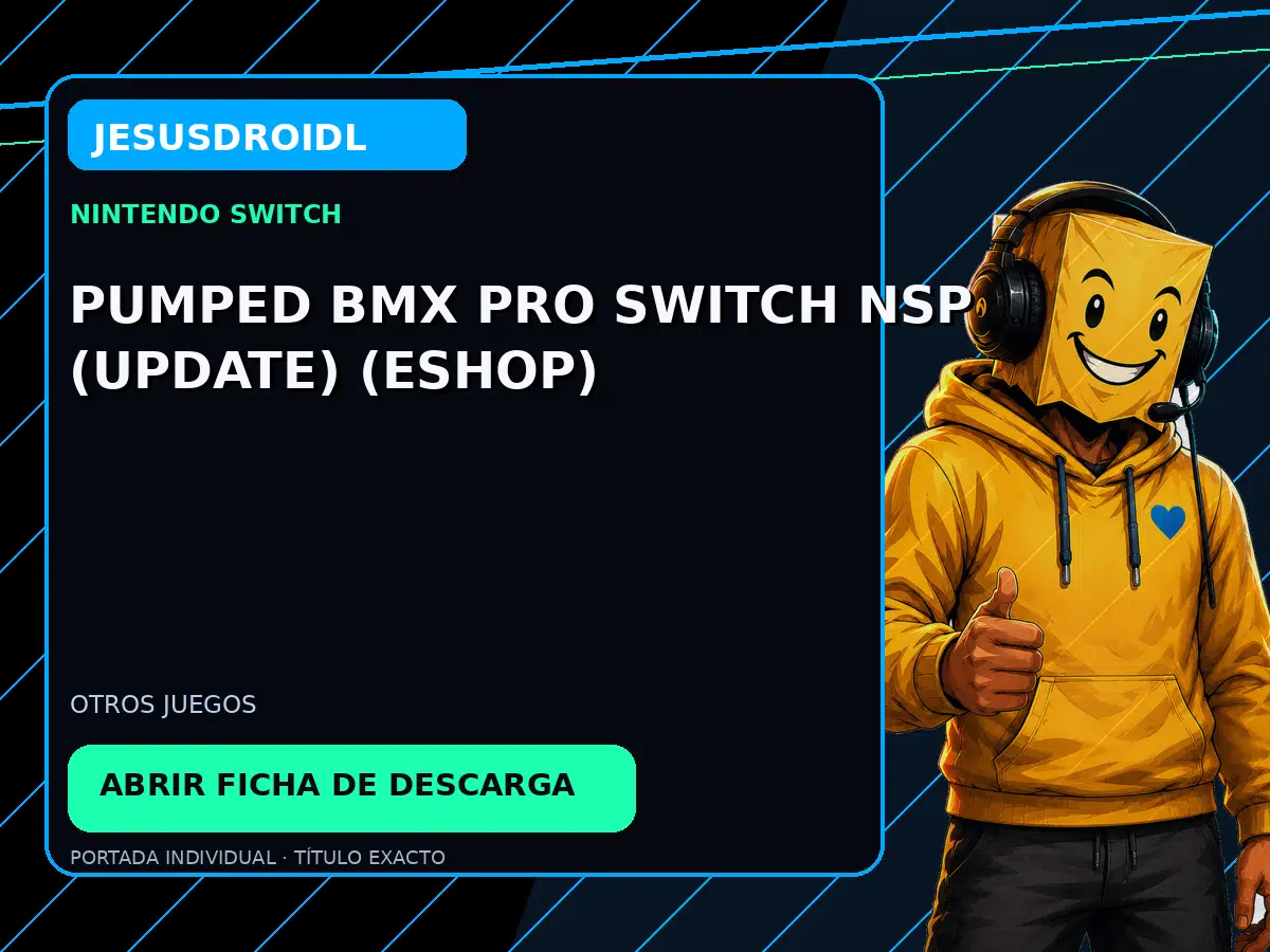 Pumped BMX Pro Switch NSP (UPDATE) (eShop)