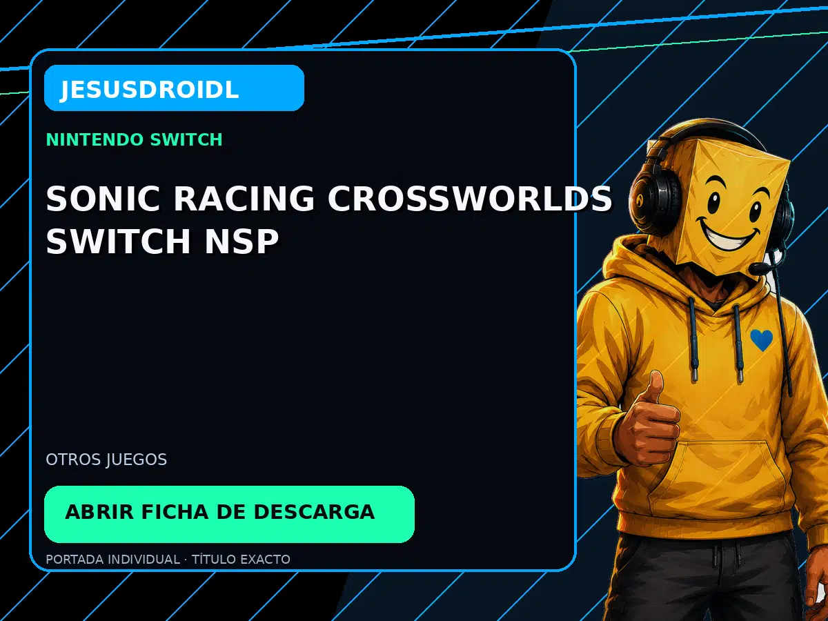 Sonic Racing CrossWorlds Switch NSP