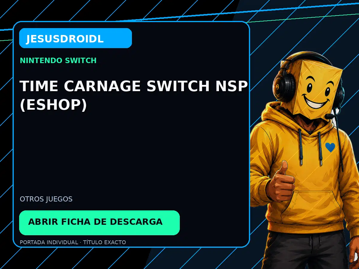 Time Carnage Switch NSP (eShop)