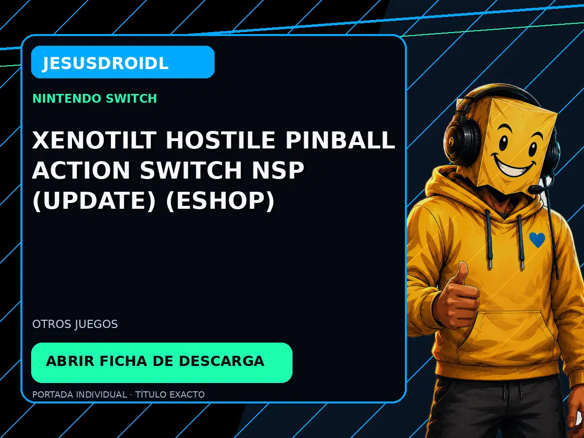 XENOTILT HOSTILE PINBALL ACTION Switch NSP (UPDATE) (eShop)