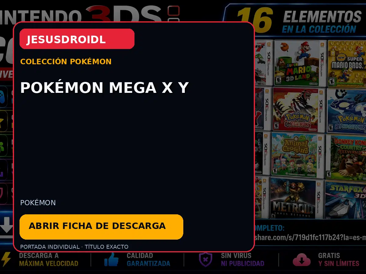 Pokémon Mega X Y