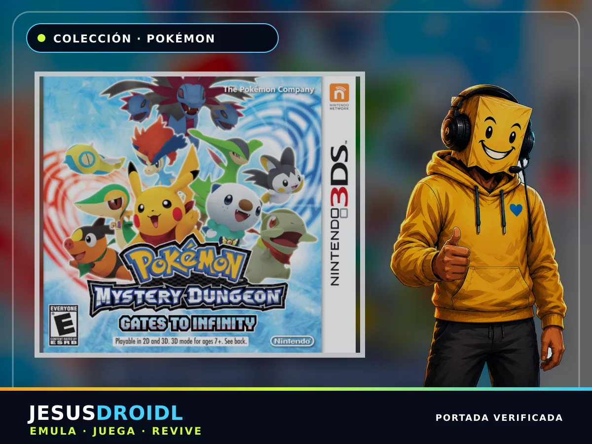 Pokémon Mystery Dungeon – Gates to Infinity (Español)