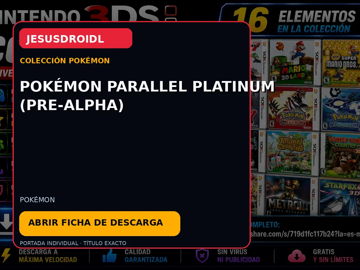 Pokémon Parallel Platinum (pre-alpha)