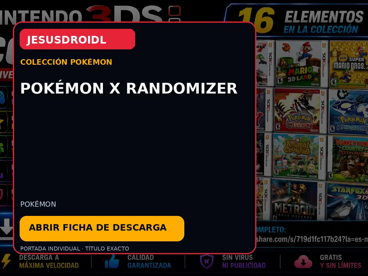 Pokémon X Randomizer