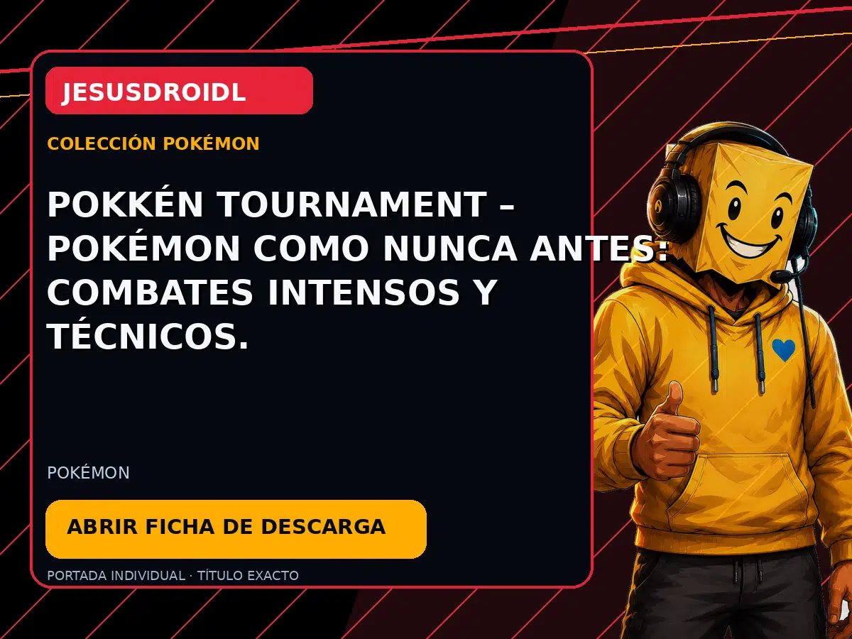 Pokkén Tournament – Pokémon como nunca antes: combates intensos y técnicos.