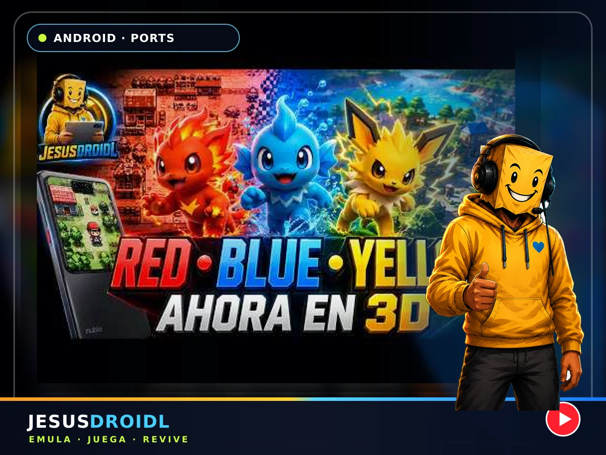 Pokémon Red, Blue y Yellow en 3D