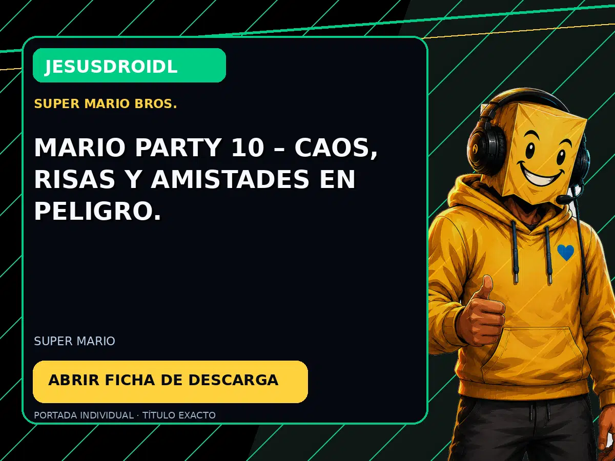 Mario Party 10 – Caos, risas y amistades en peligro.