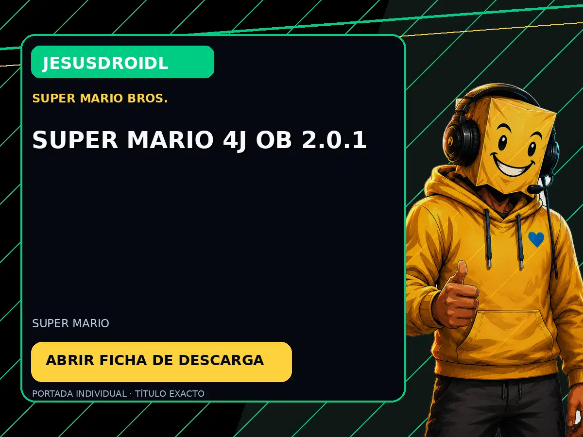 Super Mario 4J OB 2.0.1