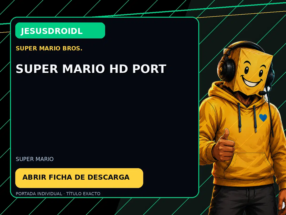 SUPER MARIO HD PORT