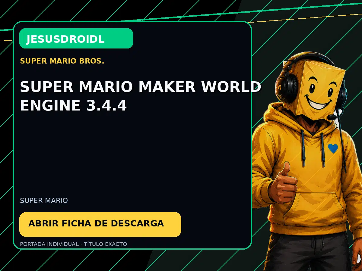 Super Mario Maker World Engine 3.4.4