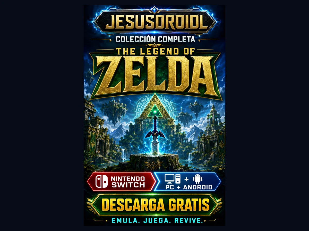 LA COLECCIÓN DEFINITIVA DE THE LEGEND OF ZELDA PARA NINTENDO SWITCH 🔥 🗡