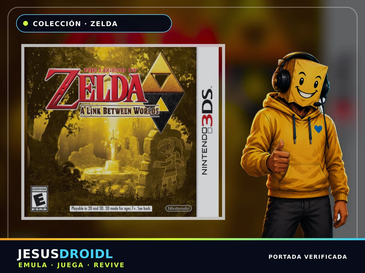 The Legend of Zelda: A Link Between Worlds — Obra maestra portátil ✨