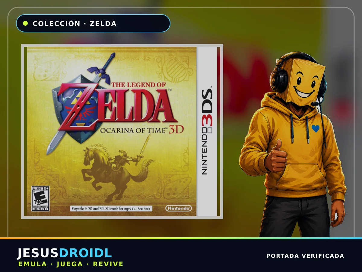 The Legend of Zelda: Ocarina of Time 3D — Infancia resumida en una ocarina 🎶 ✨