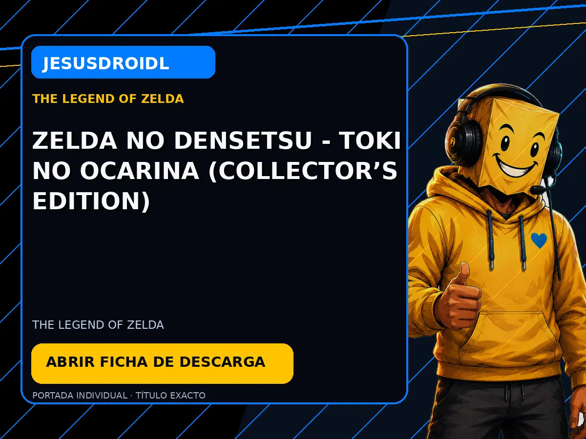 Zelda no Densetsu - Toki no Ocarina (Collector’s Edition)