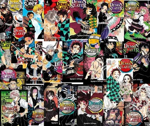 COLECCIÓN COMPLETA DE MANGAS DE DEMON SLAYER