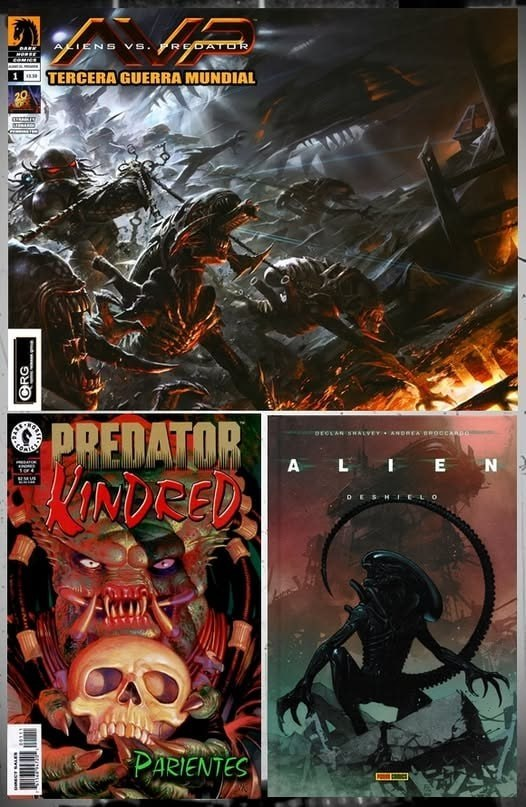 ALIENS vs PREDATOR – LECTURA BRUTAL GARANTIZADA