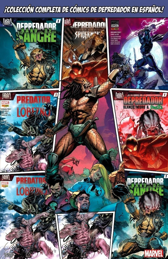 COLECCIÓN COMICS DE DEPREDADOR