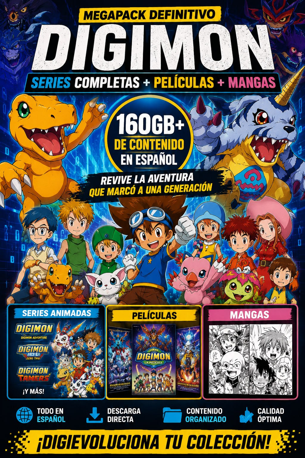 DIGIMON: LA COLECCIÓN DEFINITIVA