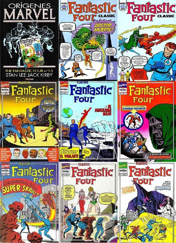 LOS 4 FANTÁSTICOS CLASSICS – ORÍGENES MARVEL [ESPAÑOL]